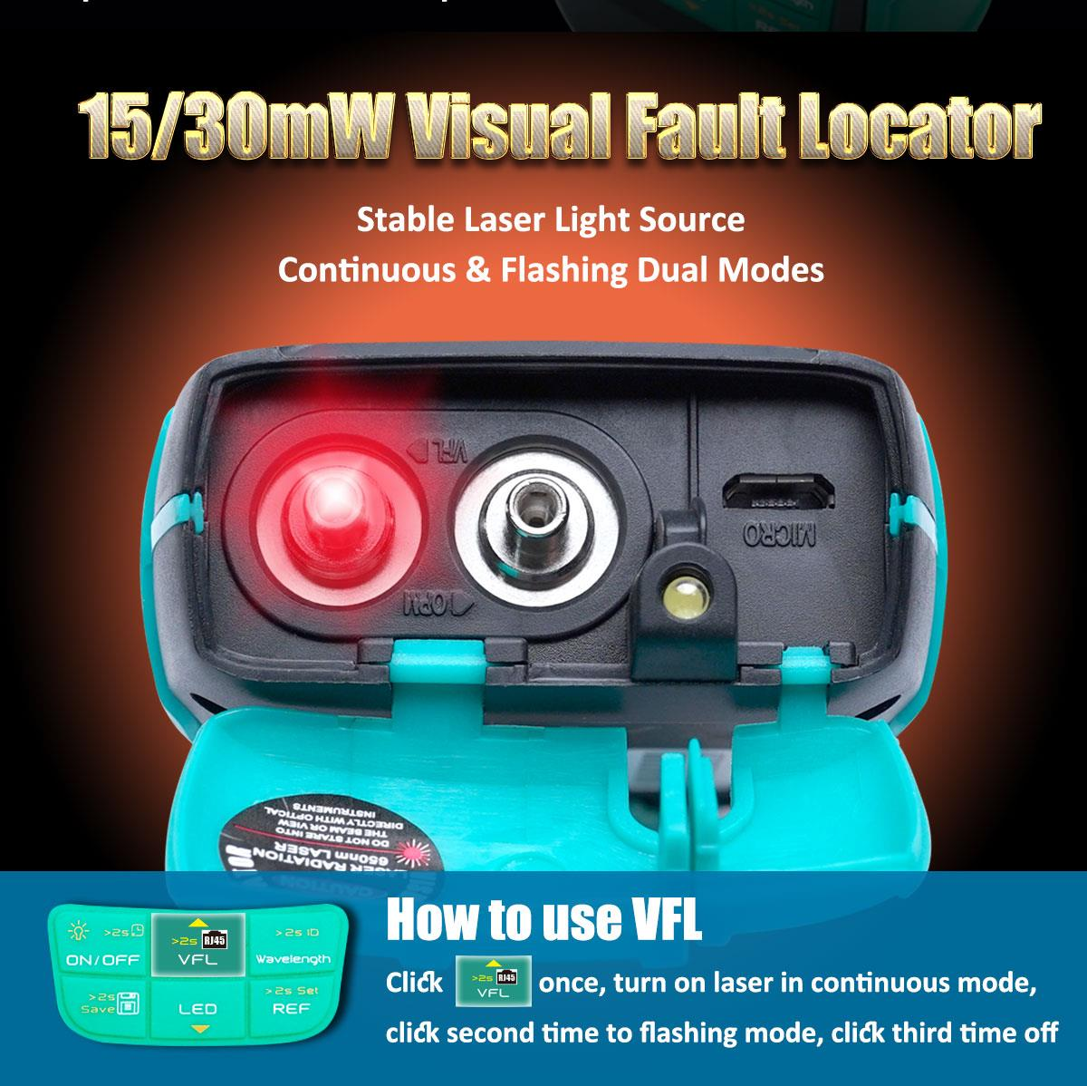 4 in 1 fiber Optical Power Multimeter