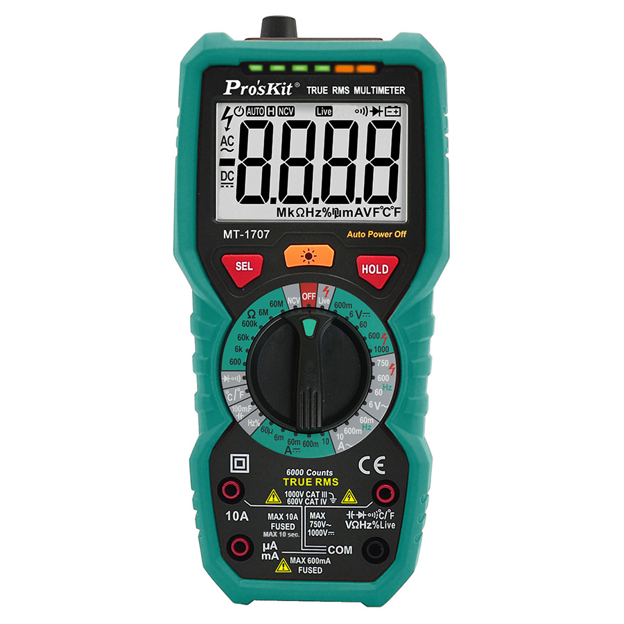 3-5/6 True-RMS Multimeter