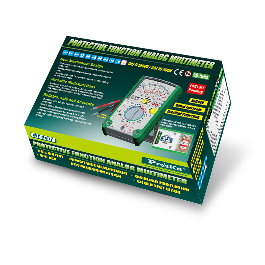 Null DCV Protective Function Analog Multimeter