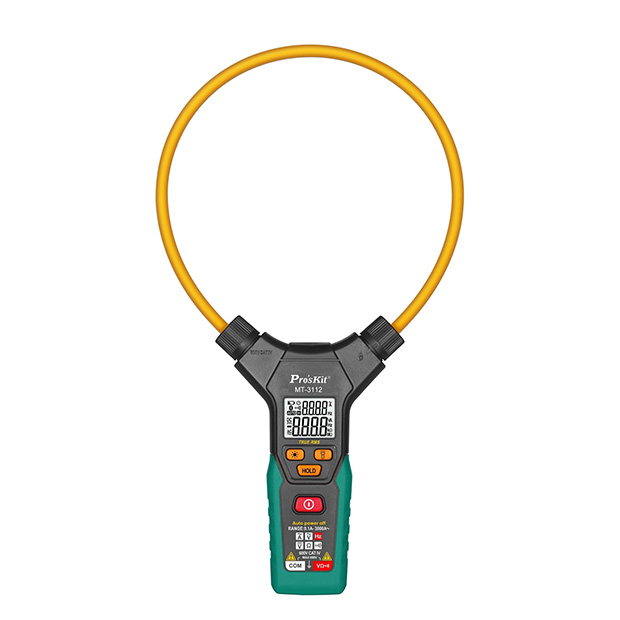 3-5/6 Digits 5999 Counts Smart True-RMS Flex Clamp Meter with Resistance, Frequency Tests