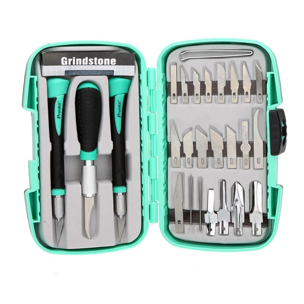 30 Piece Deluxe Hobby Knife Set