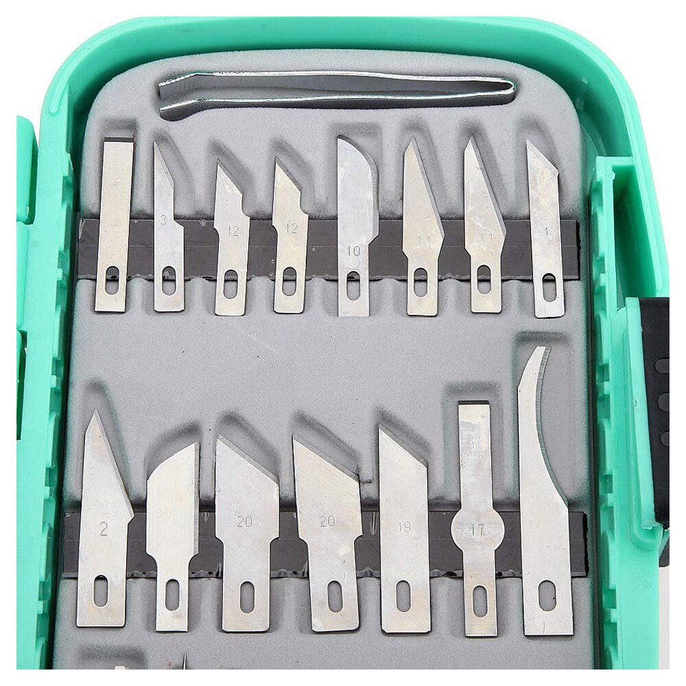 30 Piece Deluxe Hobby Knife Set