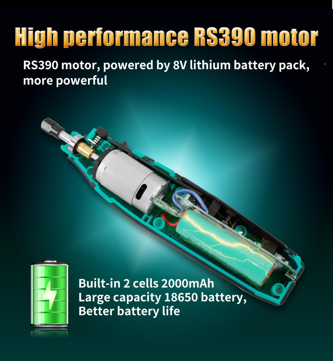 8V Li-Ion Cordless Grinding Tool