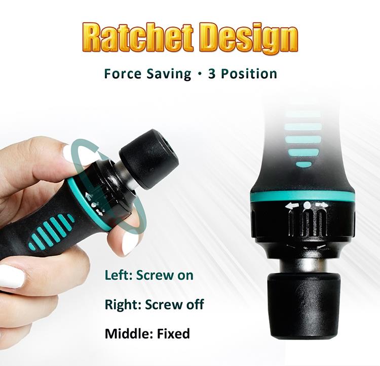 16-In-1 Reversible Ratchet Precision Screwdriver Set