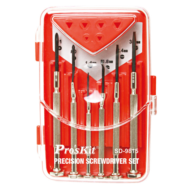 6 Piece Precision Screwdriver Set