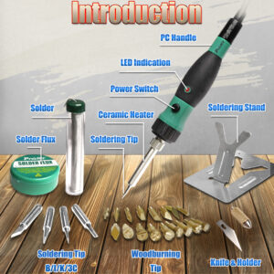 Wood Burning and Soldering Iron Combi-Kit - Image 2