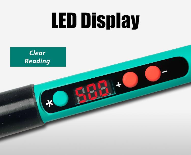 Digital Control Soldering Iron