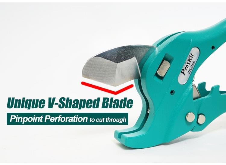 Ratchet Plastic Pipe Cutter