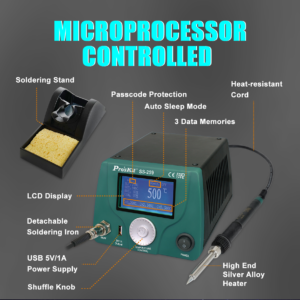 LCD Smart Soldering Station - 90W - Image 4