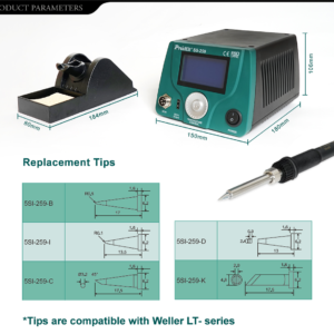 LCD Smart Soldering Station - 90W - Image 13