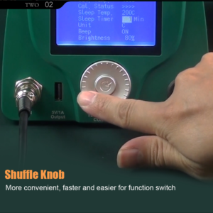 LCD Smart Soldering Station - 90W - Image 6