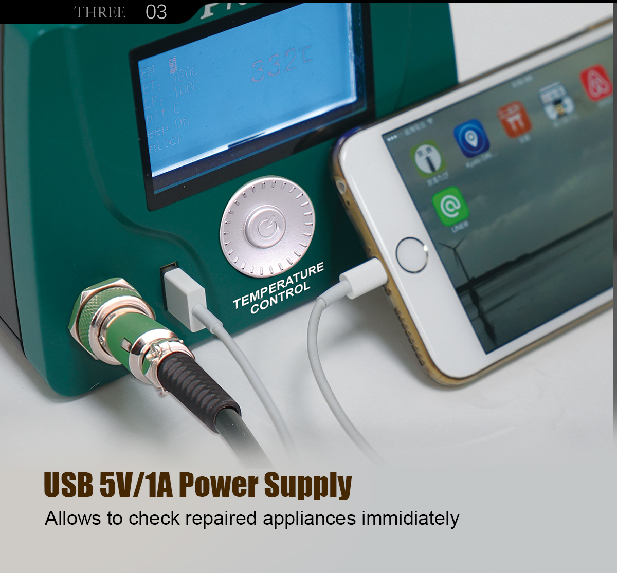 LCD Smart Soldering Station - 90W