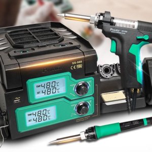 6-in-1 Multifunction Soldering Iron and Desoldering Station