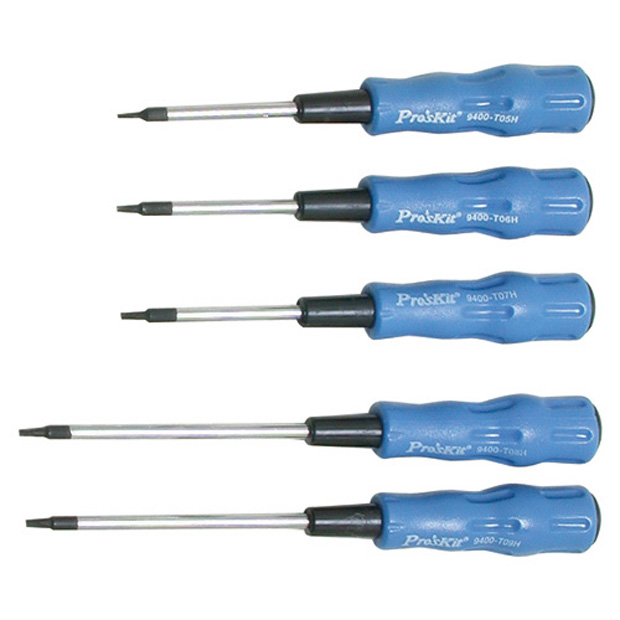 5 Pc Star Screwdriver Set