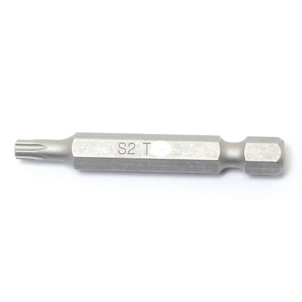 Bit, Star-Tip, T30, 1-15/16" Long, 1/4" Hex Drive