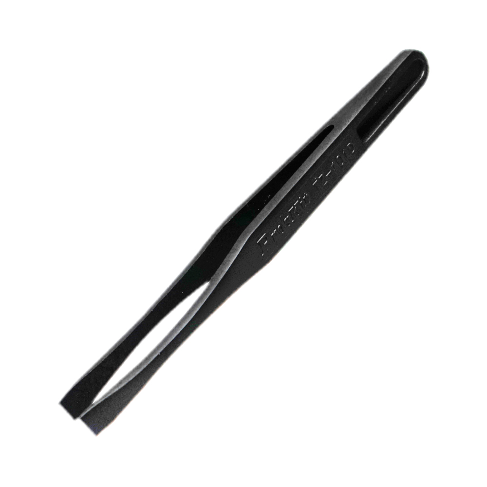 7 mm Wide Flat Tip ESD Safe Tweezers
